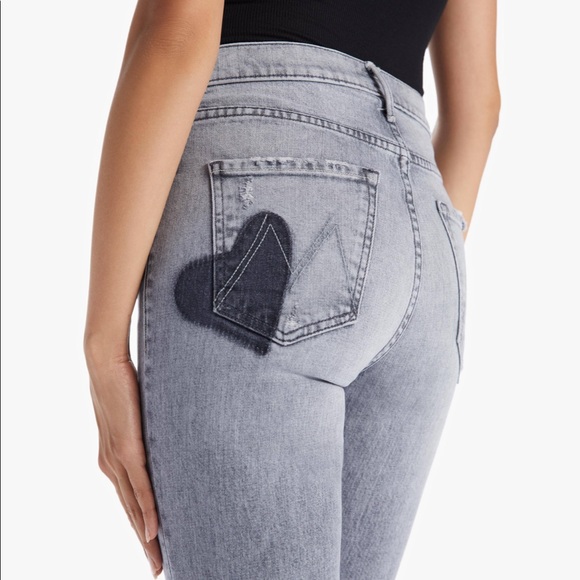 MOTHER Denim - Mother The Button Fly Dazzler Ankle